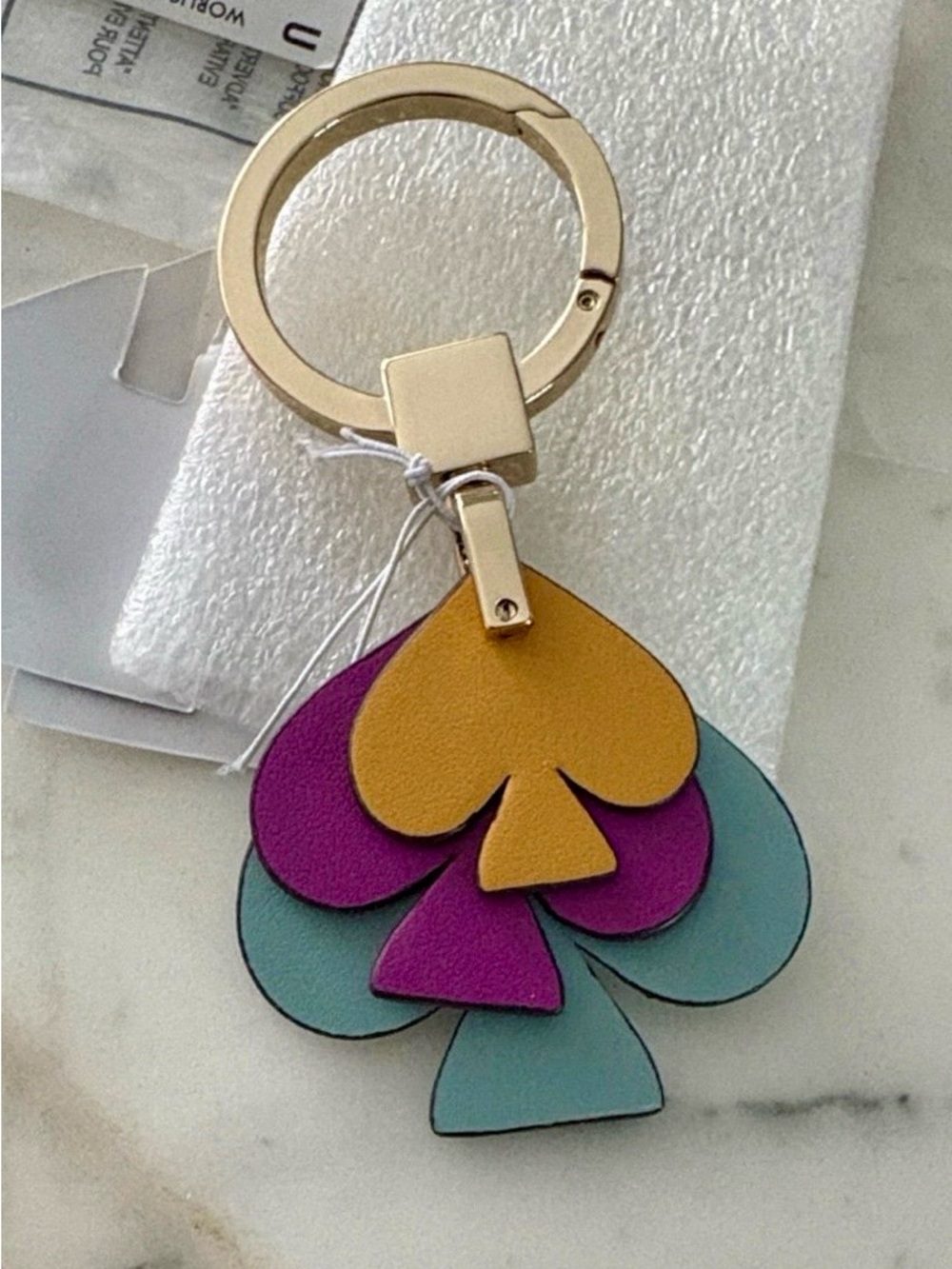 Kate Spade Seaside Stacked
Spade Keyfob Chain Keychain Bag
Charm - NWT - Picture 5 of 12